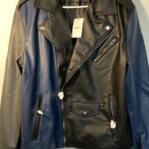 Forever 21 Faux leather moto jacket